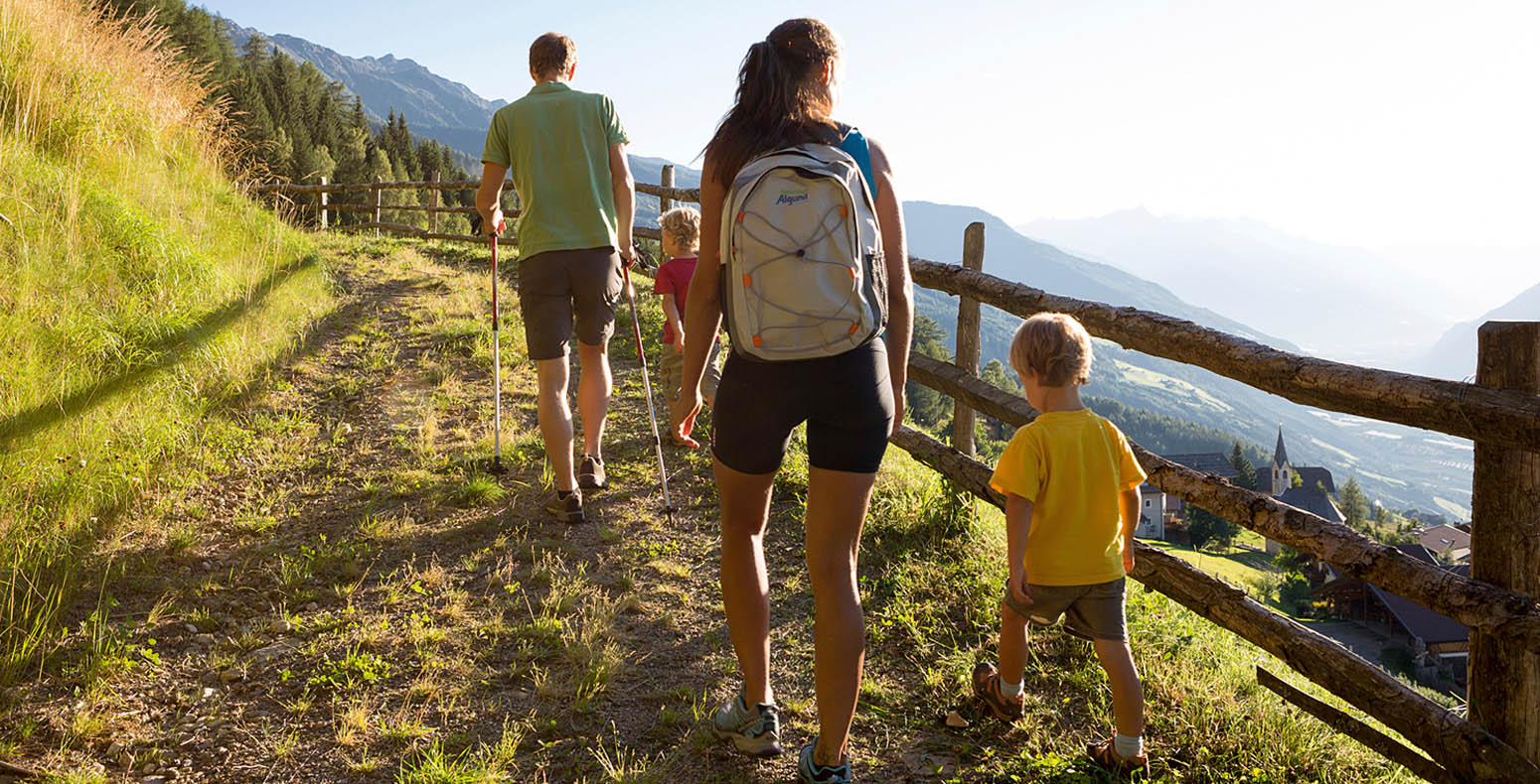 Schenna wandern und Aktivurlaub für die ganze Familie